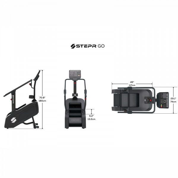 Size guide for the STEPR GO