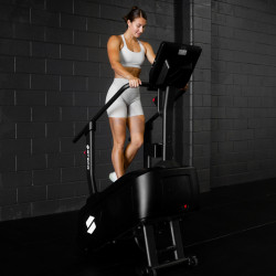 Lifestyle image of the STEPR GO Stair Climber - Studio gym