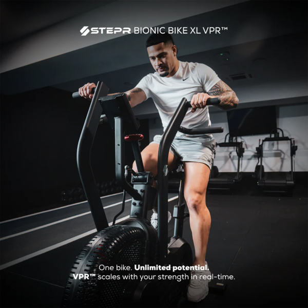 Infographic of the STEPR Bionic Bike XL - Unlimited Potential
