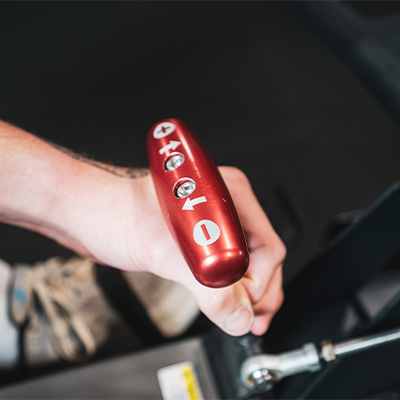 Image of the STEPR Rower XL resistance level