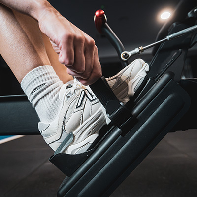 Image of the STEPR Rower XL foot strap