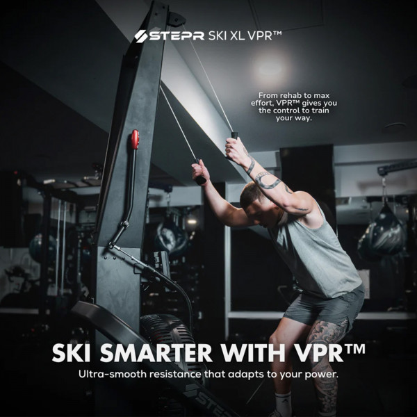 Infographic of the STEPR Ski XL - Ski Smarter