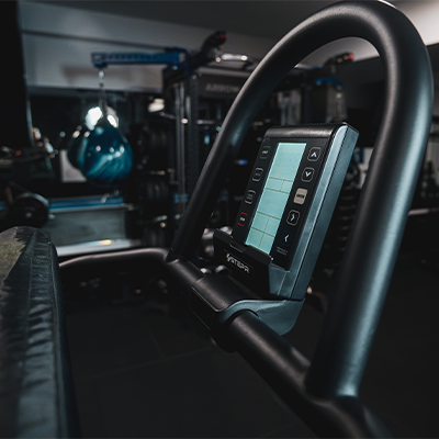 Lifestyle image of the STEPR TreadSled XL console