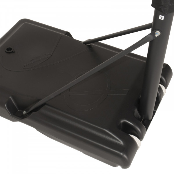 Close-up of the base