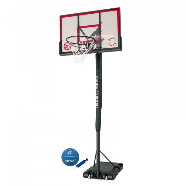 Included in the Sure Shot Easi Just Portable Basketball Set
