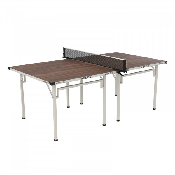 Angled view of the Sure Shot Midi Indoor 3 in 1 Table