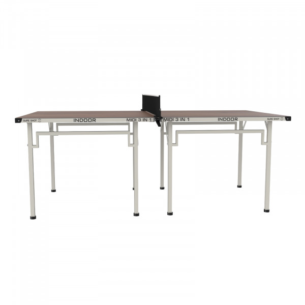 Side view of the Sure Shot Midi Indoor 3 in 1 Table