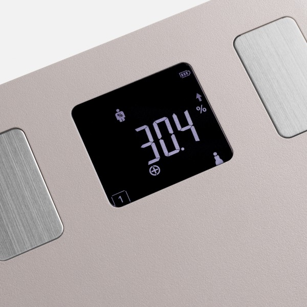 TANITA BC-333LE scales showing bodyfat percentage.