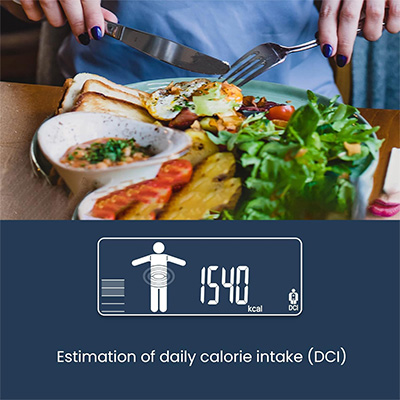 Daily calorie intake estimation on the TANITA BC-613 Segmental Body Composition Scale