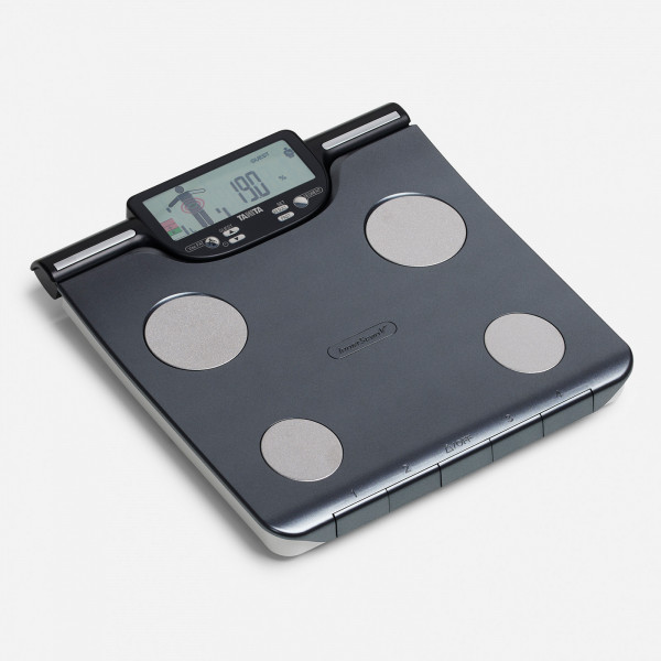 Top angled view of the TANITA BC-613 Segmental Body Composition Scale
