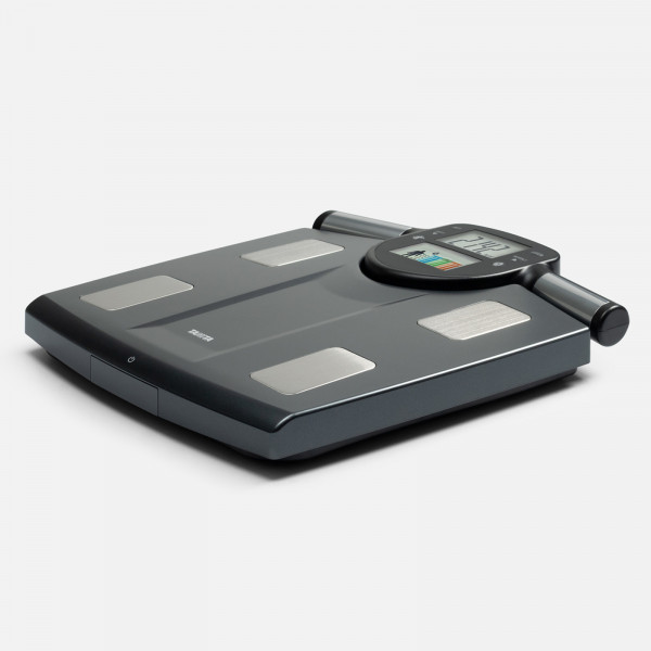 Angled view of the TANITA RD-445 HR Segmental Body Composition Scale 