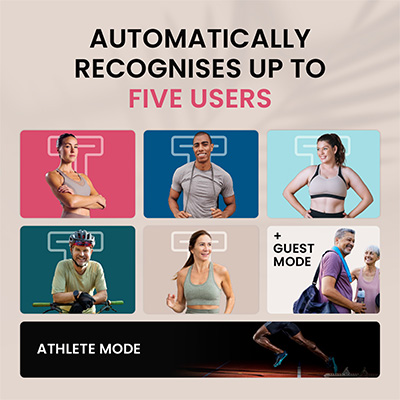 User profiles on the TANITA RD-445 HR Segmental Body Composition Scale