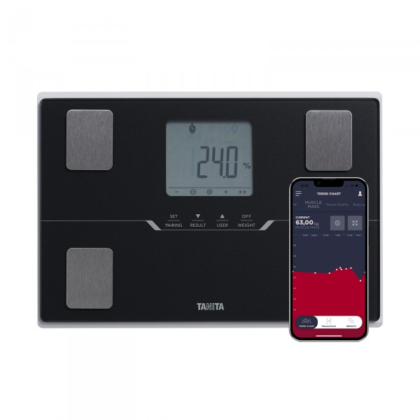 TANITA BC-401 Smart Body Composition Scale Black - My Tanita app