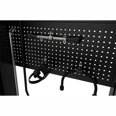 A close-up render of the Taurus MS65 pegboard