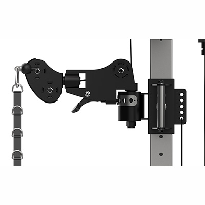 A close-up render of the pulley unit of the Taurus MS65