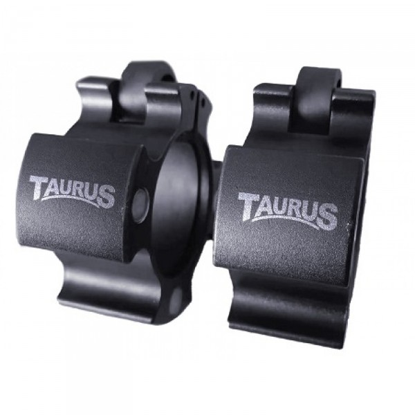 An angled view of Taurus Olympic Magnetic Collars showing their design.
