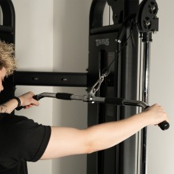 Taurus 36 Inch Revolving Lat Bar Attachment - high row