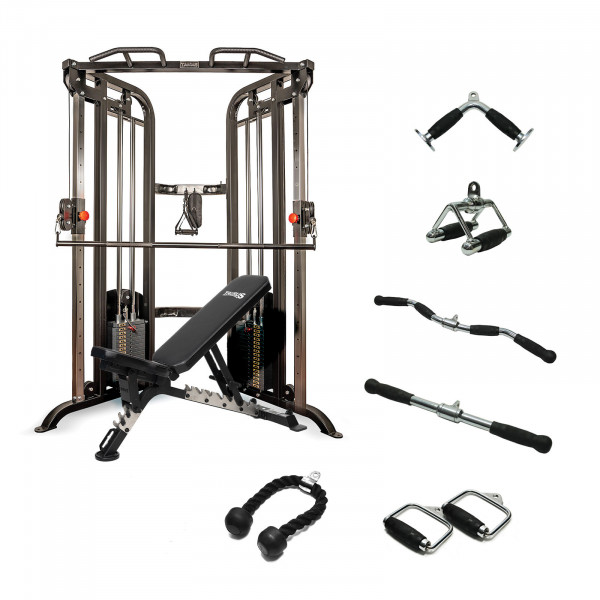 Taurus Pro DAP BLACK + bench + extra cable attachments