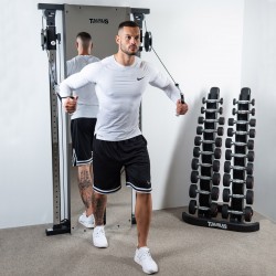 taurus-dual-pulley-mirror-man using it