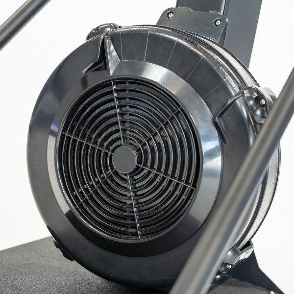 Close up of the Taurus Elite Ski Trainer air resistance flywheel