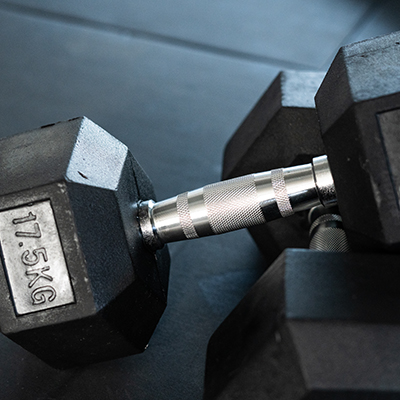 Taurus Rubber Hex Single Dumbbells