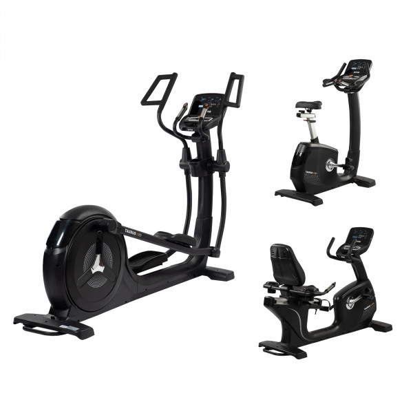 Bundle of Taurus Light Commercial X9.9 Crosstrainer, RB9.9 Recumbent Bike and UB99 Upright Bike
