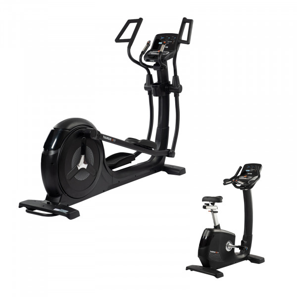 Bundle of Taurus Light Commercial X9.9 Crosstrainer and UB99 Upright Bike