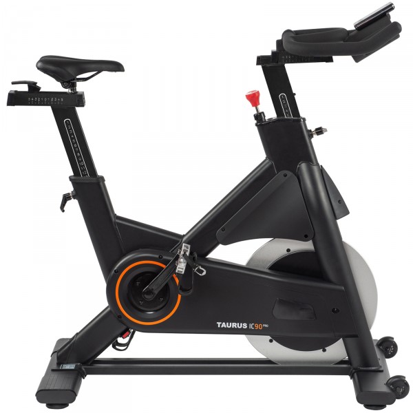 Right side view of the Taurus IC90 Pro Exercise Bike.
