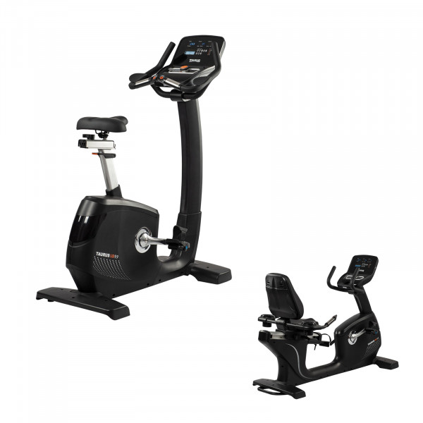 Bundle of Taurus Light Commercial UB9.9 Upright Bike and RB9.9 Recumbent Bike

