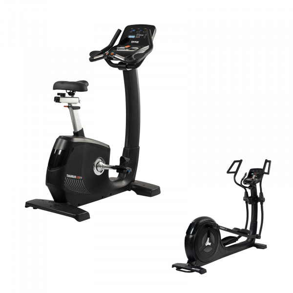 Bundle of Taurus Light Commercial UB9.9 Upright Bike and X9.9 Crosstrainer