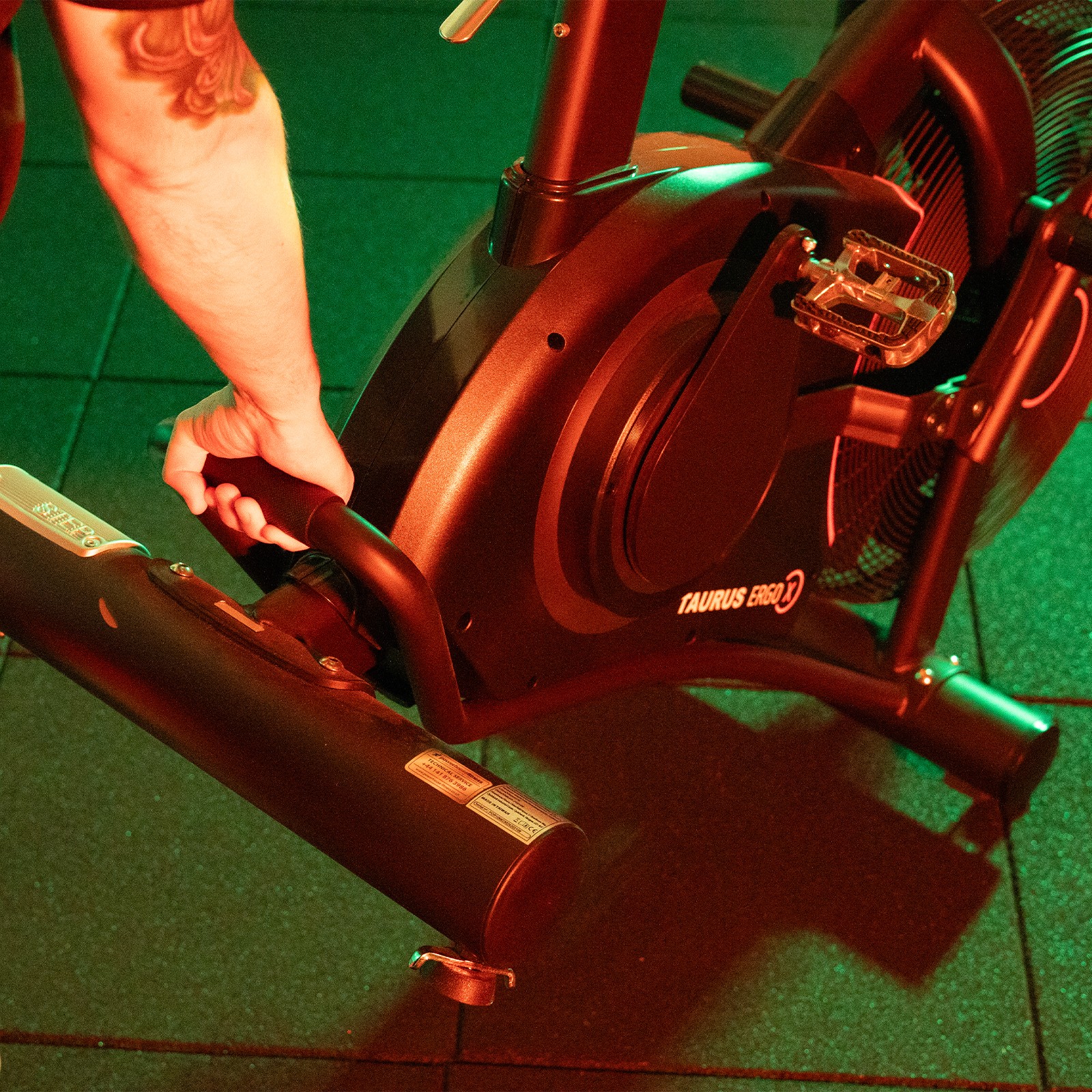 Taurus Elite Ergo X Air Bike Exercise Bike Shop Online Fitshop