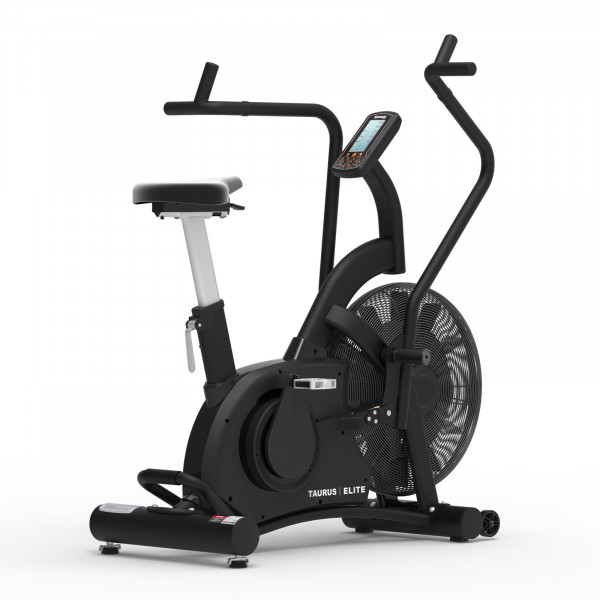 Angled front view of the Taurus Elite Air Bike