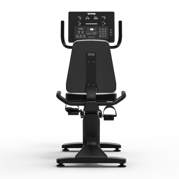 Rear view of the Taurus Elite Recumbent Bike