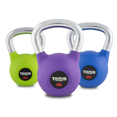 The mid-weight Taurus Premium Kettlebells