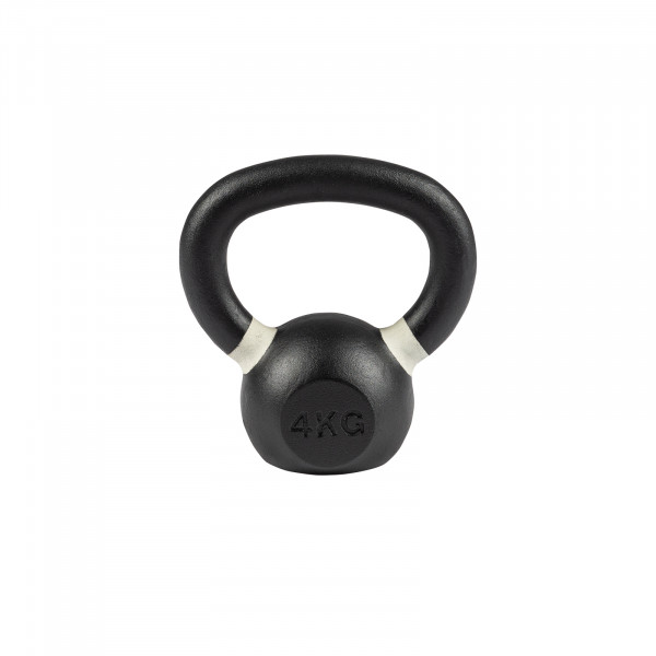 Front view of the 4 kg Taurus Cast Kettlebell
