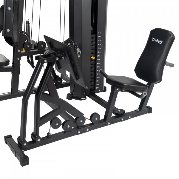 Close-up image of the Taurus WS5 Multi-Gym leg press station