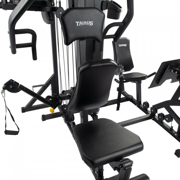 Close-up image of the Taurus WS5 Multi-Gym seat