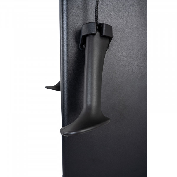 Closeup of the pull handle on the Taurus Elite Ski Trainer Pro