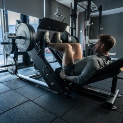 Taurus Elite 45 Degree Leg Press - in use