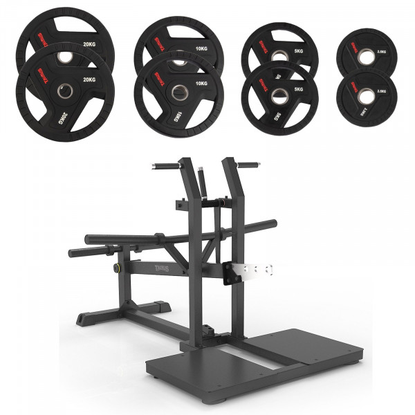 Taurus Pro Iso Belt Squat with 75kg TPU Plates