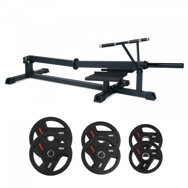 Taurus Pro Iso T Bar Row with 70kg TPU Plates