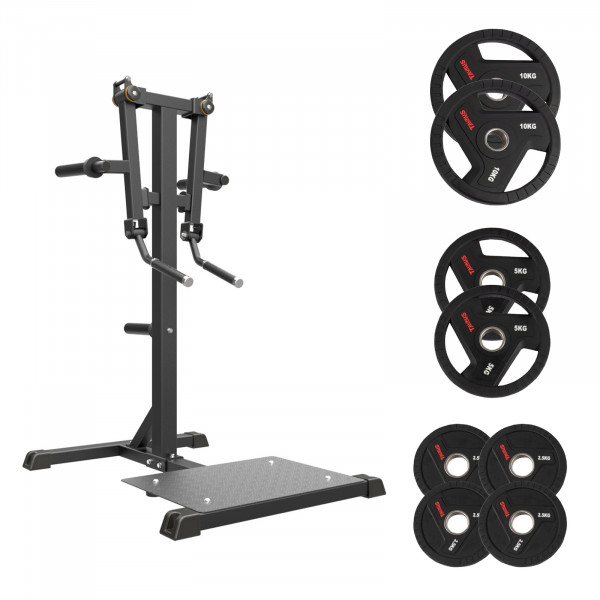 Taurus Pro Iso Standing Lat Raise with 40kg TPU Plates