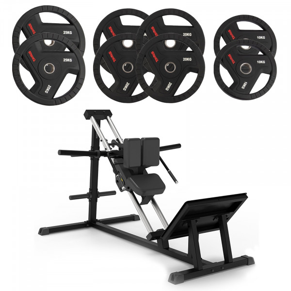 Taurus Pro Iso Hack Squat with 150kg TPU Plates