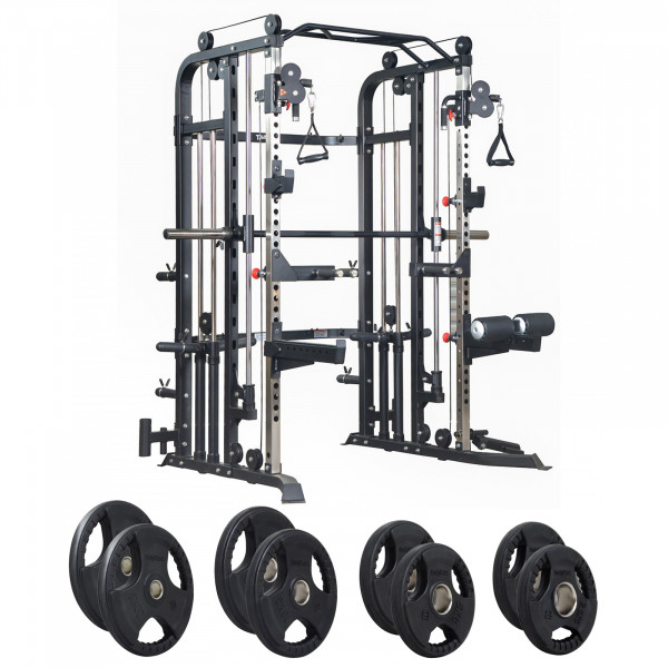 Taurus MS20 + 75kg Rubber Plates