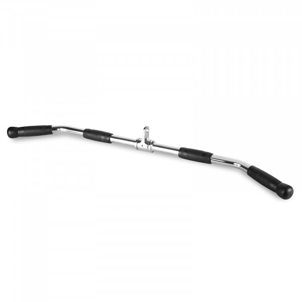 Top-angled view of the Taurus 36 Inch Revolving Lat Bar Attachment