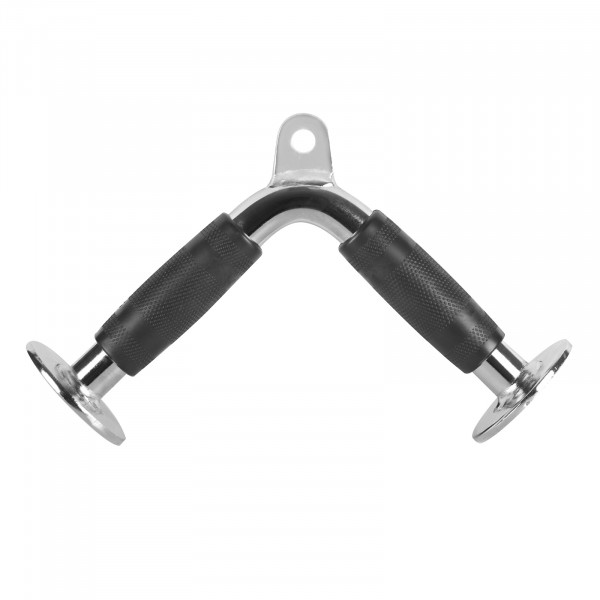 Front view of the Taurus Tricep Press Down Bar Attachment
