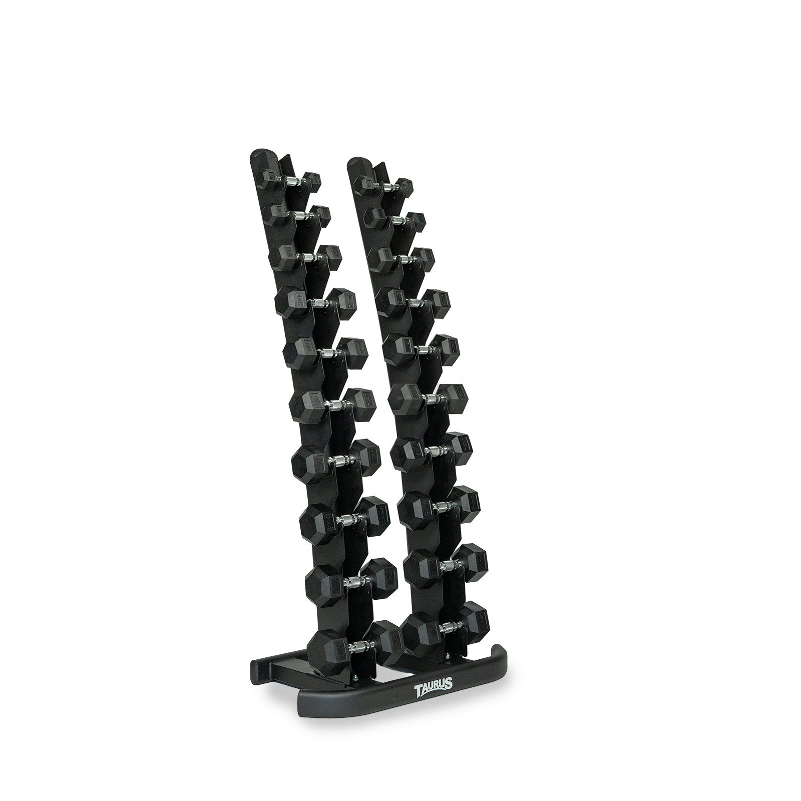 Taurus 10 Pair Hex Dumbbell Set with Storage Fitshop