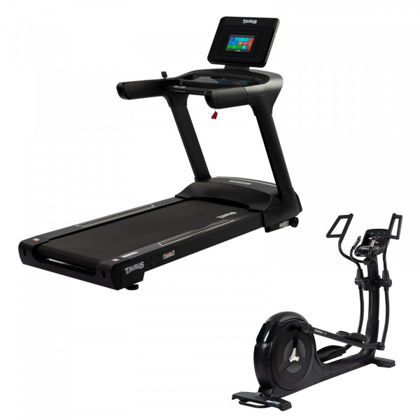 Bundle of Taurus Light Commercial T9.9 treadmill and X9.9 Crosstrainer