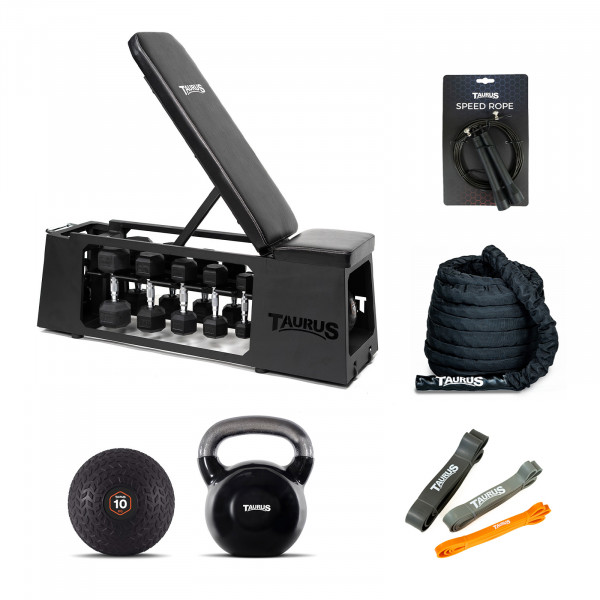 Bundle image of the Taurus Elite Ultimate HIIT Bench Package