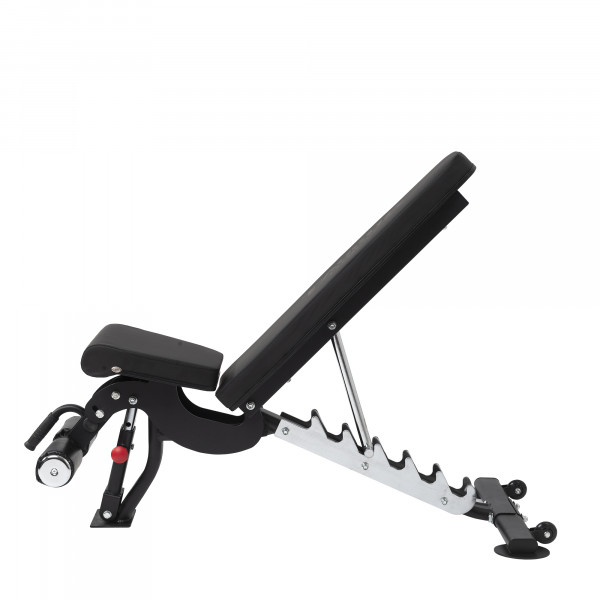Product image of the Taurus B950 FID Weight Bench - side view with incline